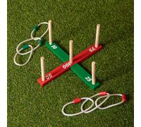 Samuel Alexander Traditional Outdoor Wooden Garden Quoits Game in Brown Samuel Alexander Brown
