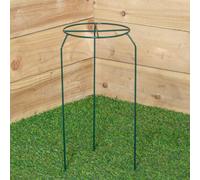 Samuel Alexander Urban Dark Green Metal Herbaceous Garden Plant Support Grow Through Small 40Cm X 20Cm
