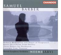 Samuel Barber - - Detroit Symphony Orchestra Neeme Jarvi - CD - M3z