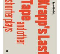 Samuel Beckett Krapp's Last Tape & Other Shorter Plays Paperback Book in White Samuel Beckett White