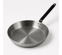 Samuel Groves 11-Inch Deep Frying Pan | 400 Series Aluminium Skillet | Fast & Even Heating, Lightweight, Durable | Ideal for Sautéing, Stir-Fry, Shallow Frying | Ergonomic Handle