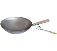 Samuel Groves 16" Chinese Wok Iron Dia 403 mm with Chinese Turner