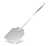 Samuel Groves Aluminium Pizza Peel 14 x 16 Inch with Extra-Long 52 Inch Handle, Professional Commercial Pizza Paddle for Wood Fired, Gas & Outdoor Pizza Ovens. Perfect for High (14" x 16" Extra Long)