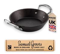 Samuel Groves Britannia 28cm Cast Iron Double Handled Skillet