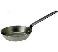Samuel Groves Carbon Steel Pans Like Cast Iron, But Better UK Made Frying & Paella Styles - Induction Compatible - Heavy Duty Steel Cookware (Frying Pan (8"/20cm))