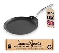 Samuel Groves Classic Non-Stick Stainless Steel Triply 26cm Crepe Pan
