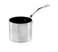 Samuel Groves Classic Non-Stick Stainless Steel Triply 14cm Straight Sided Milkpan