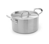 Samuel Groves Classic Stainless Steel Triply 20cm Casserole Pan with Lid
