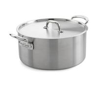 Samuel Groves Classic Stainless Steel Triply 25cm Casserole Pan with Lid