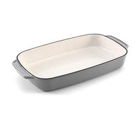 Samuel Groves - Enamel Cast Iron Rectangular Roaster 35cm by Chabrias LTD