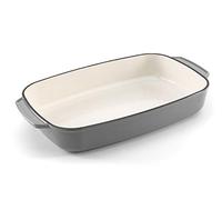 Samuel Groves - Enamel Cast Iron Rectangular Roaster 38cm by Chabrias LTD