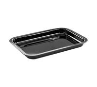 Samuel Groves Enamel Rangeware Half Size Roasting Tray - Ultra-Heavyweight British-Made Luxury Oven Tray | Ultra-Durable Vitreous Enamel | Dishwasher Safe | Fit Aga & Range Cookers (Roasting Tray)