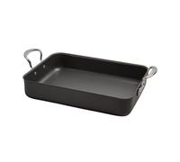 Samuel Groves Mermaid Bakeware Hard Anodised Roasting Dish Tray with Classic Handles Made in England (16")