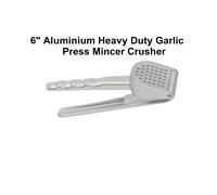 Samuel Groves 1817 Professional Kitchen 6" Aluminium Heavy Duty Garlic Press Mincer Crusher