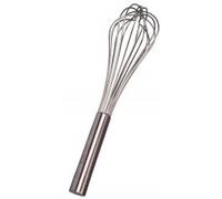 Samuel Groves Professional French Piano Stainless Steel Wire Whisk (8 Wire French Whisk, 16")