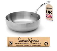 Samuel Groves Classic Stainless Steel Triply 26cm Chefs Pan