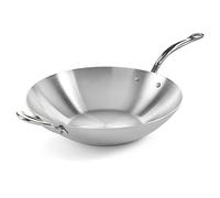 Samuel Groves Classic Stainless Steel Triply 32cm Wok
