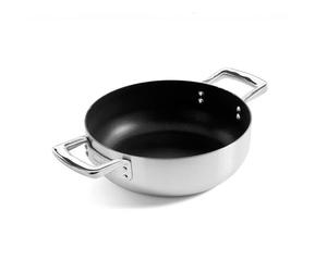 Samuel Groves Urban 26cm Stainless Steel Non-Stick Triply Chefs Pan with Domed Lid