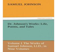 Samuel Johnson Dr. Johnson's Works: Life, Poems, & Tales Paperback Book Samuel Johnson Multicolor