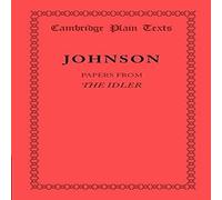 Samuel Johnson Papers from the Idler Paperback Book Samuel Johnson Multicolor
