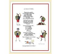 Samuel Lamont In Times of Stress Cotton Tea Towel UK,White,24.51 x 18.80 cms