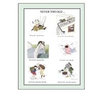 Samuel Lamont Never Too Old Cotton Tea Towel