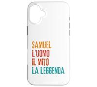 Samuel L'Uomo Il Mito La Leggenda Festa di Compleanno Case for iPhone 16 Plus