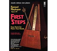 Samuel Maykapar: First Steps, Op. 29: Easy Duets for Piano-4 Hands (Music Minus One Piano)
