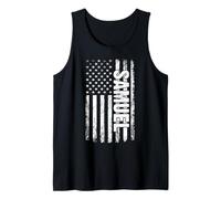 Samuel Personal Name American Flag Retro Men Women Funny Tank Top