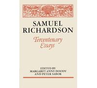 Samuel Richardson: Tercentenary Essays