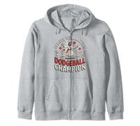 Samuel The Lamanite Dodgeball Champion Funny Mormon Zip Hoodie