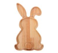 Samuliy Easter Charcuterie Board | Unique Rabbit Charcuterie Board,Easter Serving Platter, Funny Kitchen Chopping Board for Cheese and Food, Easter Spring Holiday Housewarming