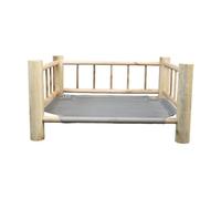 Samuliy Freestanding Wooden Cat Hammock - Wooden Cat Swing Bed - Hammock With A Oxford Fabric Pad, Easy Assembly & Installation Detachable Elevated Bed For Window, Bedside