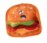 Samuliy Hamburger Dog Toy, Squeaky Hamburger Toy for Pets, Hamburger Squeaky Toy, Teeth Cleaning, Dog Accessories, Food Design, Squeaky Sound Toy for Dogs and