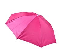 Samuliy Head Umbrella Hats - Rainbow Umbrella Caps Fishing Umbrella Hat With Folding Waterproof Elastic Fishing Hats - Elastic Compact UV Rain Protection Headwear For Fishing Golf Gardening Outdoor