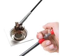 Samuliy Sink Gripper, Flexible Gripping Tool, Tool for Picking Up Drain Blockages with Four Claws - Toilet Blockage Remover, Aid Tool for Grasping Waste