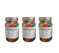 Samuliy Verses In A Jar - Scripture Jar - Verses Jar, 67 Color Codes Cards Handmade - Verses Jar For Emotions And Feelings - Convenient Cheer Me Up For Cheer Up Friends