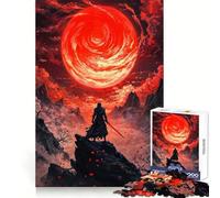 Samurai Aesthetic Posters Hard Jigsaw Puzzle for Adults 1000 Pieces Intellect Toy Cozy Time Quality Cut (38x52cm)
