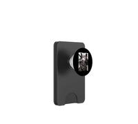 Samurai African American Warrior Japanese Manga PopSockets PopWallet for MagSafe