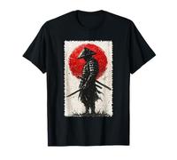 Samurai Anime Japan Graphic Japanese Culture Warrior T-Shirt
