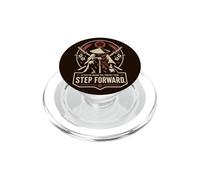Samurai Anime Warrior Japan Katana Motivational Quote PopSockets PopGrip for MagSafe
