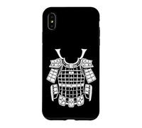 Samurai Armor Warrior Japanese History Line Art Design Case for iPhone XS Max