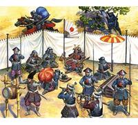 Zvezda Model Kit Samurai Army Headquarters 8029 - 28 Figures - 1:72 Scale