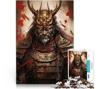 Samurai Art 1000 Piece Jigsaws for Adults Help the brain exercise addictive toys to cultivate patience great gift 38x26cm