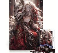 Samurai Assassin 1000 Pieces Jigsaws Adults Puzzles Think Smart Toy Home Activity Smooth Cut Xmas Surprise (38x52cm)