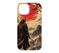 Samurai at Dawn Beneath the Crimson Sun Case for iPhone 14
