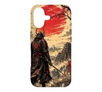 Samurai at Dawn Beneath the Crimson Sun Case for iPhone 17