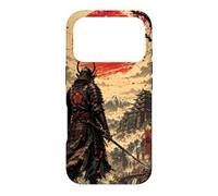 Samurai at Dawn Beneath the Crimson Sun Case for iPhone 17 Pro