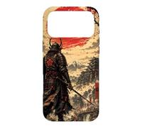 Samurai at Dawn Beneath the Crimson Sun Case for iPhone 17 Pro Max