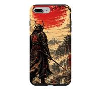 Samurai at Dawn Beneath the Crimson Sun Case for iPhone 7 Plus/8 Plus